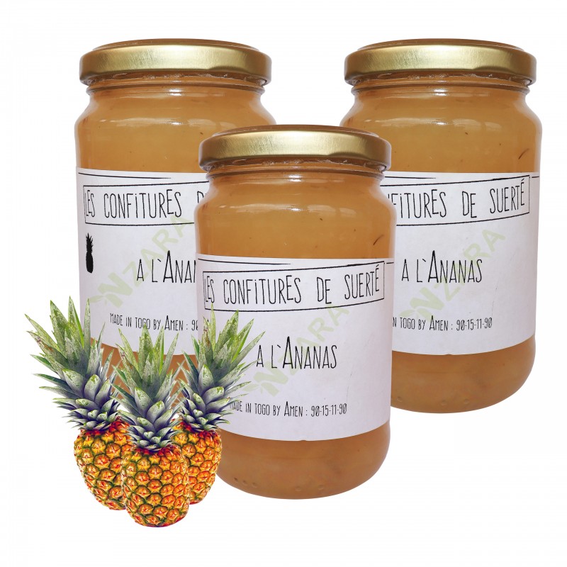 Confiture à l'ananas