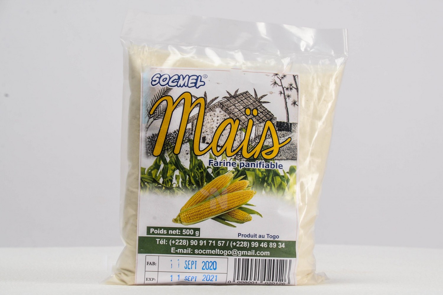Farine panifiable de maïs SOCMEL
