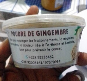 Poudre de gingembre