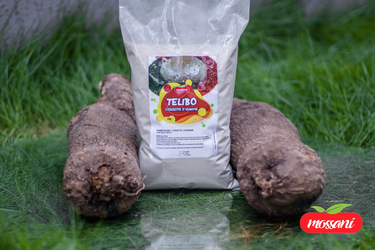 Télibo, cossette d'igname