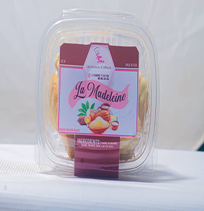 Gâteaux madeleine au manioc