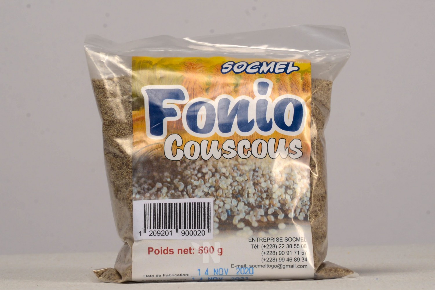 Fonio couscous Socmel