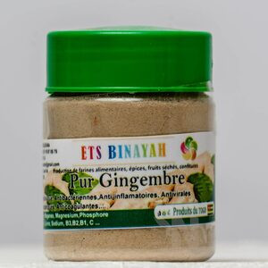 Pur Gingembre (Gingembre en poudre) - 150 grammes