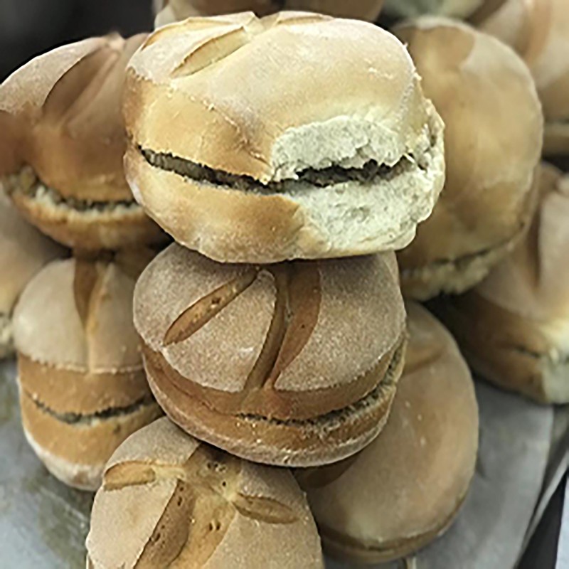 Sandwich pain d'igname