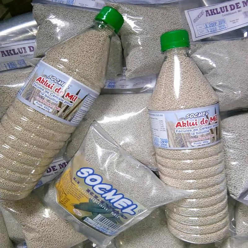 Aklui de mil (Granulés à base farine de mil)