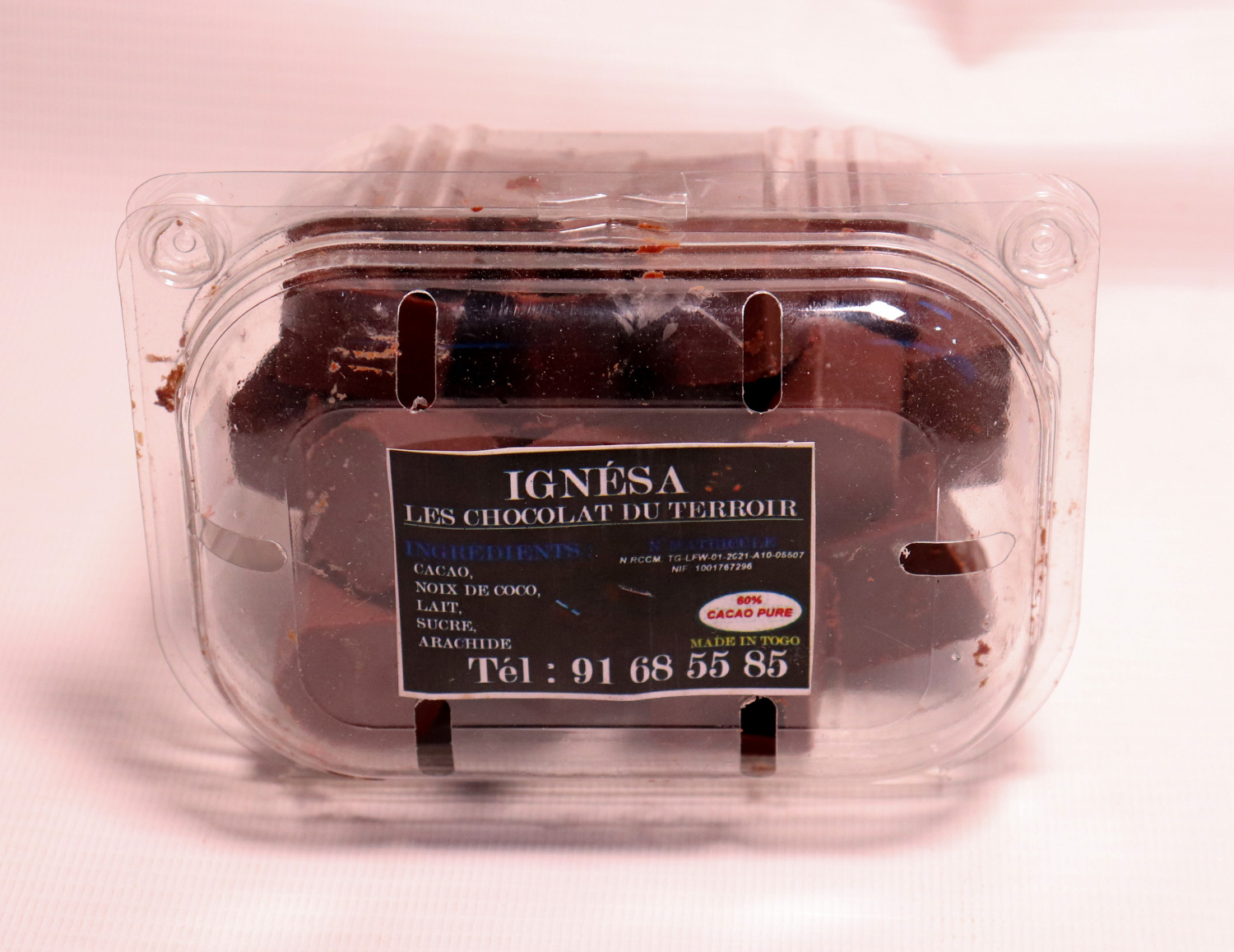 Boite de chocolat les chocolats du terroir