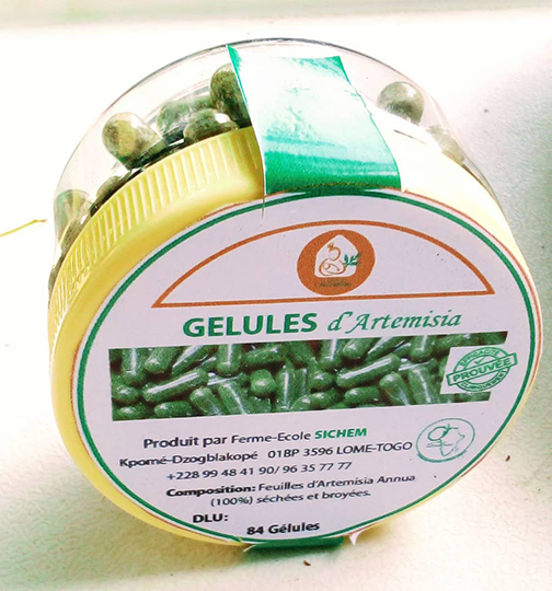 Géllules d'Artémisia