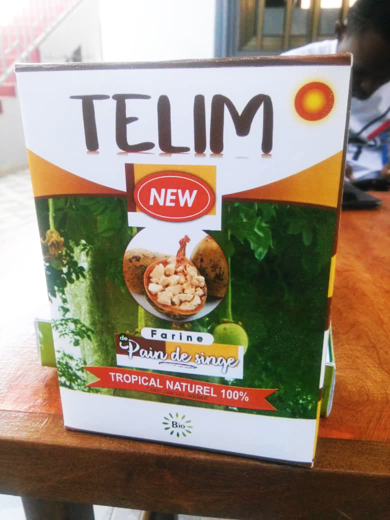 Telim, farine de pain de singe