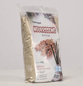 Farine enrichie pour nourrissons de 4 à 6 mois