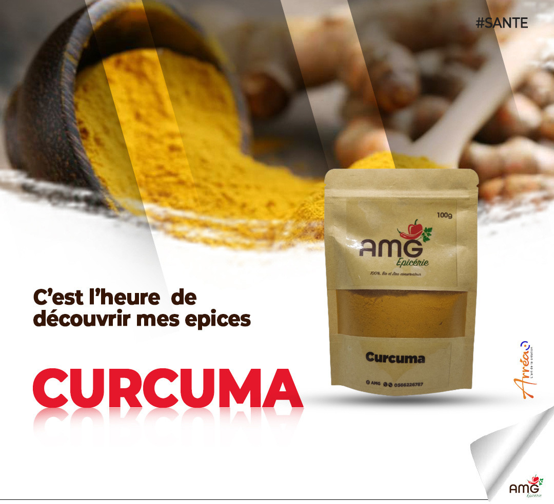 Curcuma en poudre